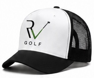 RV Golf Cappello Trucker — vista fronte